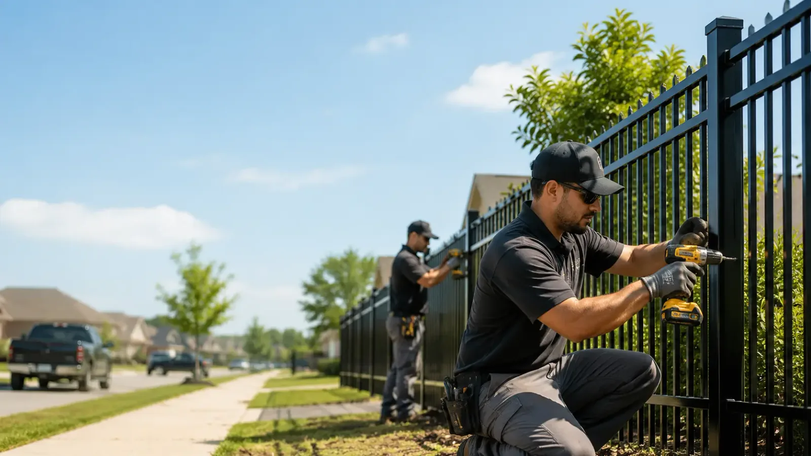 Metal Fence Installation in Olmitz, KS